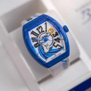 Franck Muller × #FR2 “#FR2NCK MULLER Vanguard Beach” Surf Blue Limited Edition