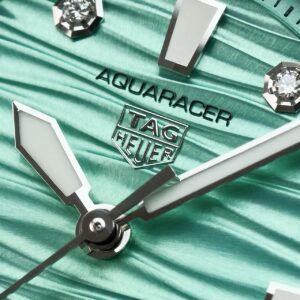 TAG Heuer Aquaracer Professional 300 “Lagoon Wave” Diamond Dial  36mm (Ref. WBP231K)