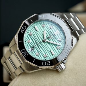 TAG Heuer Aquaracer Professional 300 “Lagoon Wave” Diamond Dial  36mm (Ref. WBP231K)
