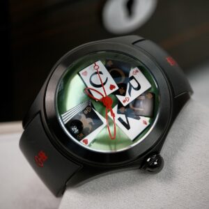 Corum Bubble 42 “Game / Casino Cards” Limited Edition 1 of 88  Ref.082.410.98/0371