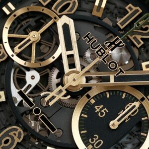 Hublot Big Bang Unico Carbon Fiber Italia Independent “Green Camo” Limited 250 Pcs.  Ref.411.YG.1198.NR.IT116
