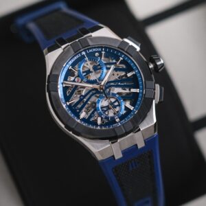 Maurice Lacroix AIKON Chronograph Skeleton Blue (Ref. AC8018-SSL20-030-4)