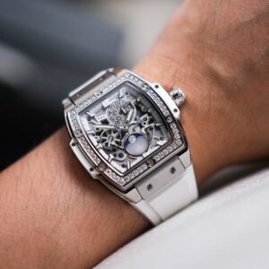 Hublot Spirit of Big Bang Moonphase Titanium White Diamonds