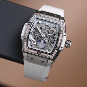 Hublot Spirit of Big Bang Moonphase Titanium White Diamonds