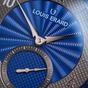 Louis Erard Excellence Petite Seconde Guilloché Anthracite Blue